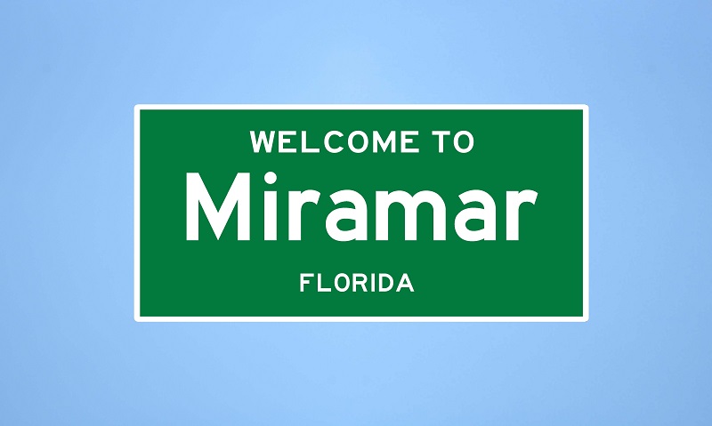 Miramar sign board
