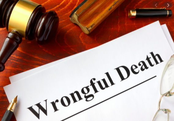 Wrongful Death Paper with Gavel and Pen